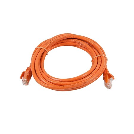 Monoprice Cat5E 24AWG Utp Patch Cable5 ft.Orange 11356